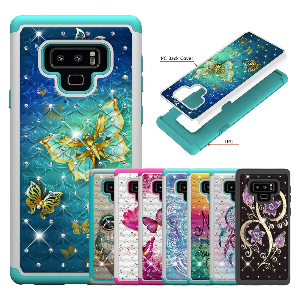 

Fashion Case sFor Samsung Galaxy Note 9 Case Soft Silicone + Hard PC shockproof Cover For Samsung Galaxy Note 9 Note9 Case Capa