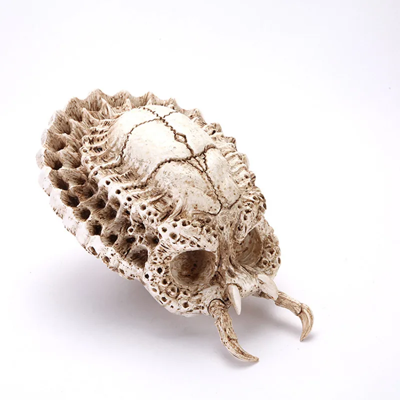 Aliens vs Predator скульптура фильм реквизит аквариум украшения изделия из смолы DIY картина альбугиня череп R179