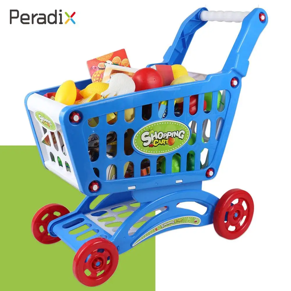 

Shopping Cart Fruit Vegetables Simulation Children Learning Market Pretend