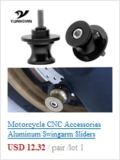Универсальные аксессуары для мотоциклов CNC алюминиевая пластиковая ручка мотоцикла рукоятка мотоцикла для YAMAHA MT-125 MT125