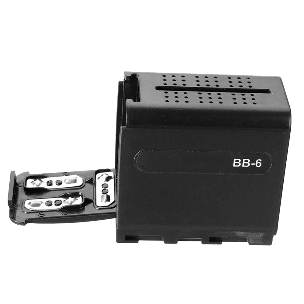 New-BB-6-6pcs-AA-Battery-Case-Pack-Battery-Holder-Power-as-NP-F-NP-970 (4)