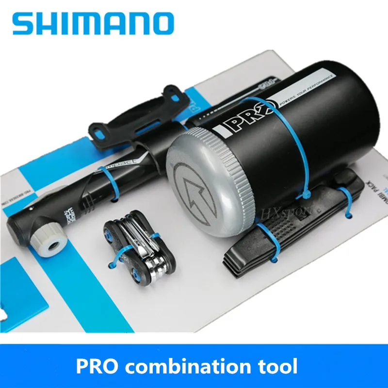 

SHIMANO PRO combination tool set gas cylinder tire spoon kettle bottle long-distance repair kit new original product Kit