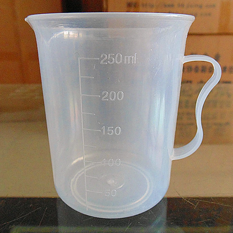 500/250 100 мл пластиковая мерная чашка кувшин для носика поверхность кухня лаборатория цифровая мерная чашка шкала прозрачный инструмент для приготовления пищи