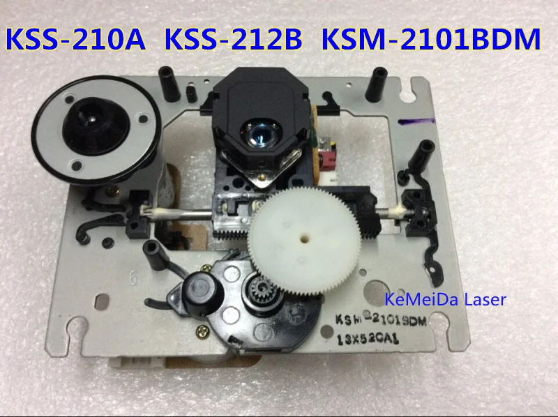 Original New KSM-210BDM  Mechansim with KSS-210A KSS-210B Optical Pick-ups Bloc Optique Laser Lens  Lasereinheit KSS-212B