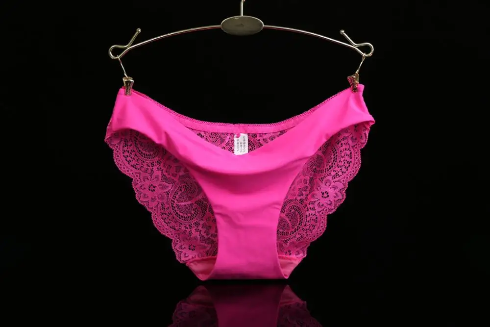 plus size panties New Arrival Women Sexy Lace Panty Women Low Waist Cotton Underwear Sexy Transparent Under wear Ladies high waisted underwear tummy control
