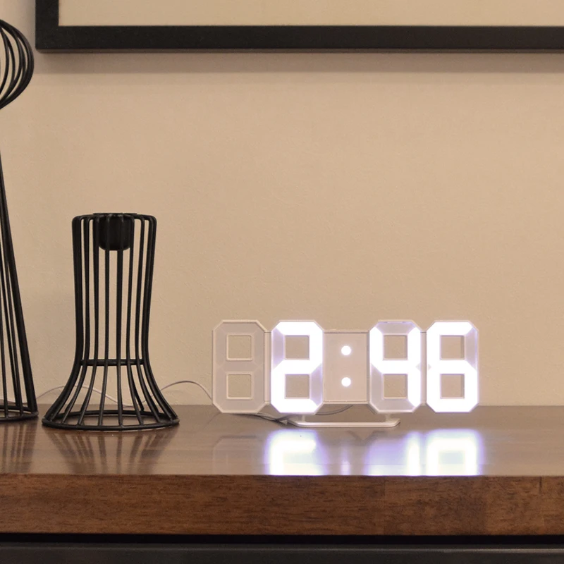 #a Originality jow alarm clock Simple circular Bedroom Desk Table Clock Living Room Decoration Candy gift black and white #a Originality jow alarm clock Simple circular Bedroom Desk Table Clock Living Room Decoration Candy gift black and white