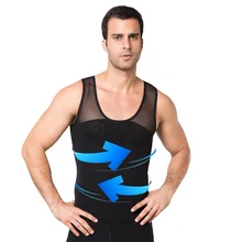 SHUJIN, мужской утягивающий жилет, мужской облегающий пояс, формирователь тела, для спортзала, однотонный, Быстросохнущий жилет, для тренировки талии, корсеты, спортивные жилеты