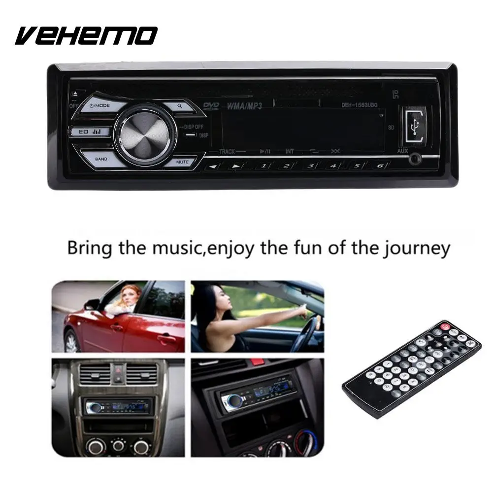 DVD Player Car Radio VCD Auto Audio Automobile Smart AUX