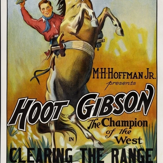 Clearing The Range Hoot Gibson 1931. Movie Poster Masterprint (24 x 36)