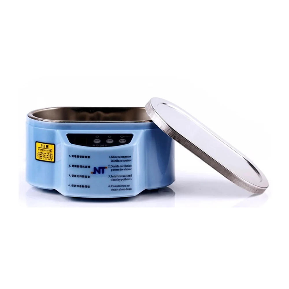 

NT-285 Dual Shock Digital Ultrasonic Cleaner Jewelry Mobile Spectacles For Metal Cleaning Phone Repair Tool 35W/50W 220V