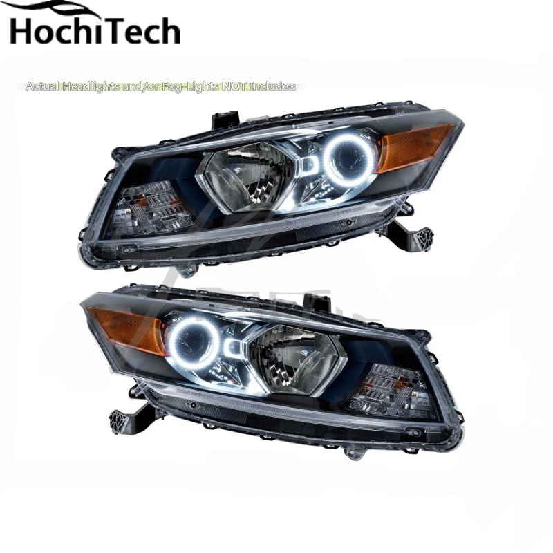 Для Honda Accord Coupe 2008-2010 синий светодиодный фонарь Halo Angel Demon Eyes Kit RGB светодиодный angel eyes