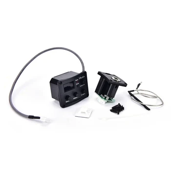

High Quality Ukulele Ukelele Uke Piezo Pickup Preamp 3-Band EQ Equalizer Tuner System with LCD Display