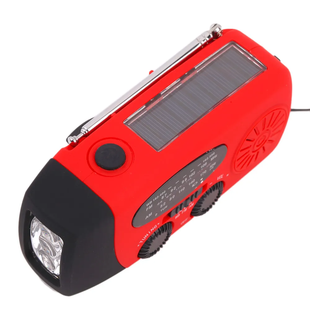 Светодиодный фонарик, зарядное устройство, динамо фонарь, ручной генератор, перезаряжаемый FM/AM радио, зарядное устройство для телефонов, зарядное устройство, Новинка