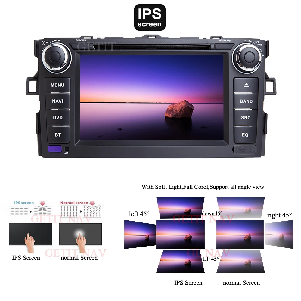 Sale Android 9.0 IPS 2 Din Car Multimedia DVD Player For Toyota Corolla 2007 2008 2009 2010 2011 DVD Radio Gps Naviagtion WIFI 3 Sale Android 9.0 IPS 2 Din Car Multimedia DVD Player For Toyota Corolla 2007 2008 2009 2010 2011 DVD Radio Gps Naviagtion WIFI 3
