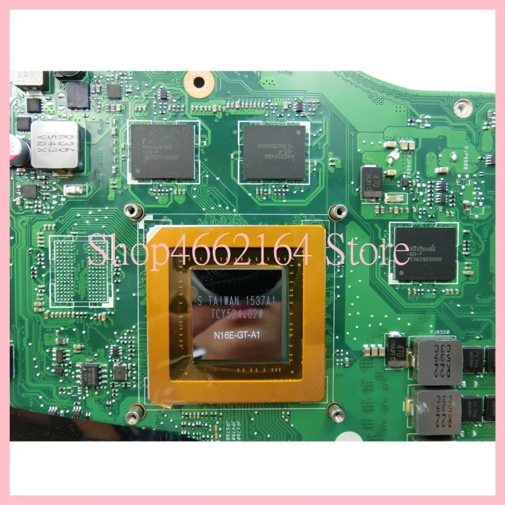 Promo G751JT I7-4720CPU GTX970M Laptop motherboard For ASUS G751J G751 G751JT G751JY REV2.5 Notebook main