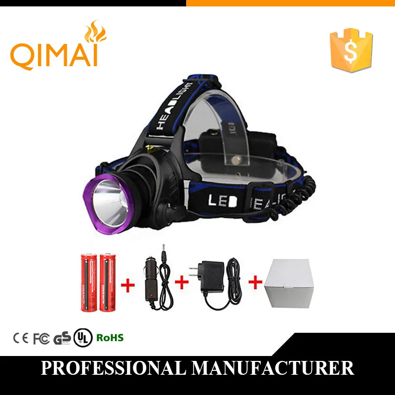3000LM LED Headlamp CREE XML T6 3 Modes Rechargeable Headlight Head Lamp Spotlight For Fishing Charger