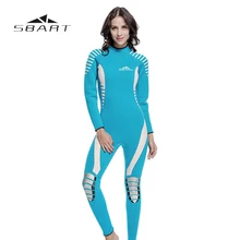 Профессиональный Для женщин Кайтсерфинг Подводное плавание гидрокостюм Триатлон Дайвинг костюм подводной охоты купальник полное тело комбинезон 3 мм неопрена