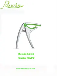 Rowin LC-18 High Quality Aluminium Alloy Metal New Guitar Capo Quick Change Clamp Key Acoustic For Tone Adjusting Rowin LC-18 High Quality Aluminium Alloy Metal New Guitar Capo Quick Change Clamp Key Acoustic For Tone Adjusting