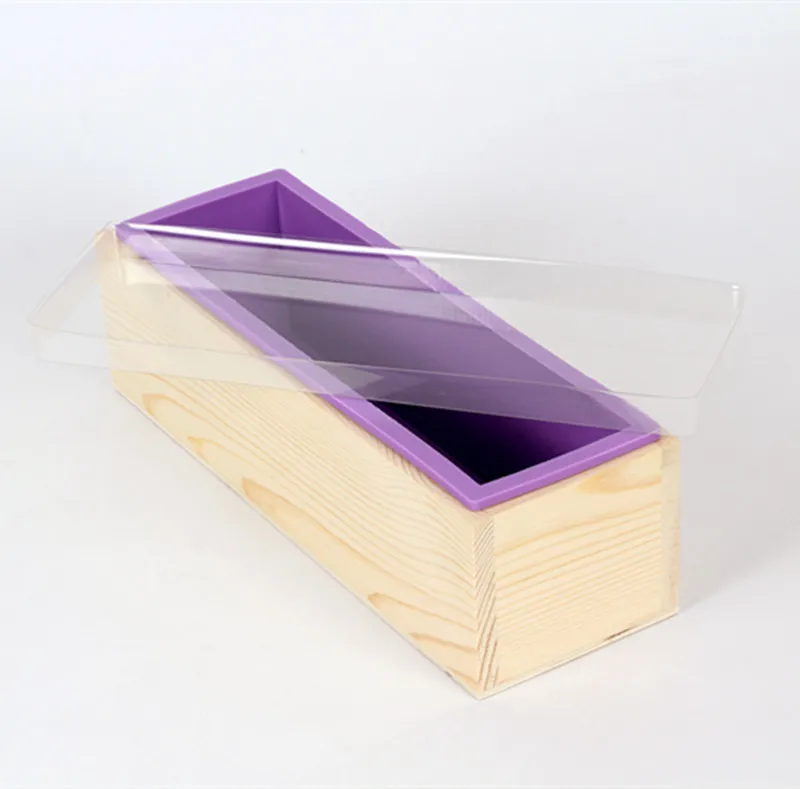 Buy D0018 Wooden Soap Mold with Silicone Liner and DIY