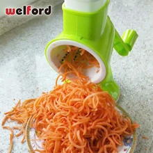 Manual Multifunctional Round Mandoline Vegetable Cutter Slicer Kitchen Accessories Tool Slicer Potato Cheese Kitchen Gadgets