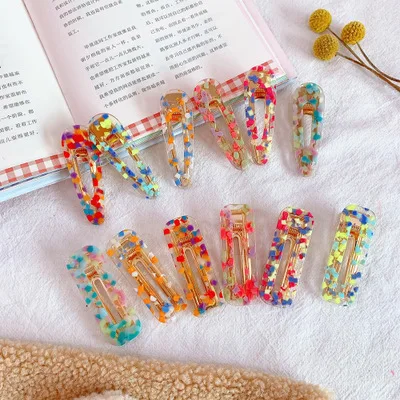 

Design Korea Japan Metal Gold Pearl Acetate Color geometric Hair Clip for Women Girl Wedding Party Hair Accessories Jewelry