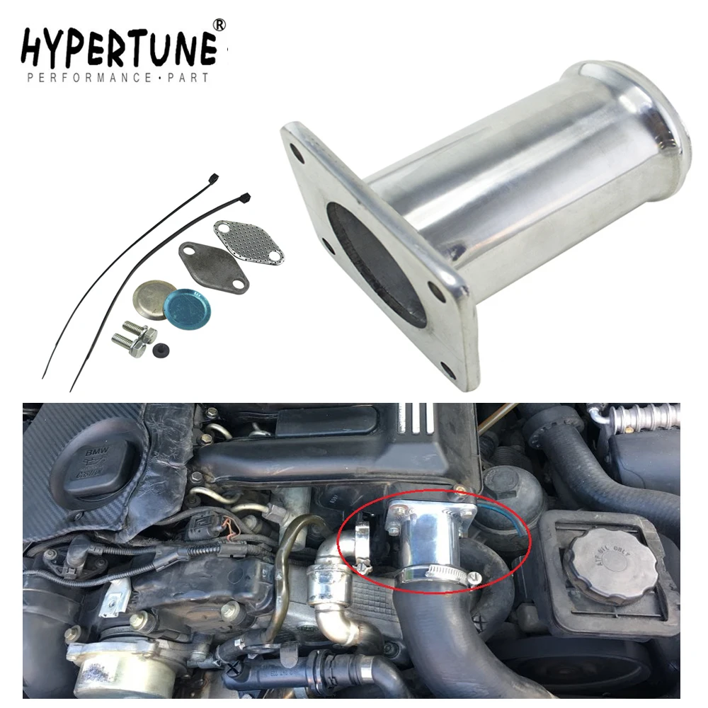 Hypertune-ALUMINUM EGR комплект для удаления/удаление EGR комплект заглушки байпаса для BMW E46 318d 320d 330d 330xd 320cd 318td 320td EGR07