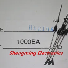 100 шт. HER108 1A 1000 V с выпрямительным диодом