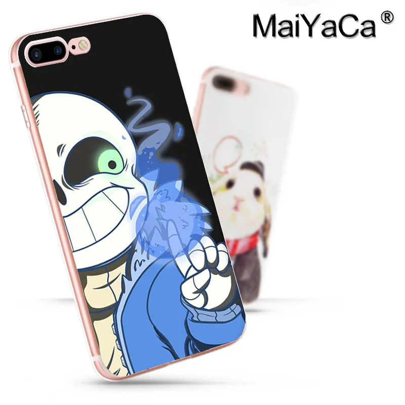 MaiYaCa undertale papyrus sans doggo милый мягкий ТПУ чехол для телефона iPhone 8 7 6 6S Plus 12pro 11pro X 5S XR XS