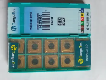 

10PCS TAEGUTEC CARBIDE INSERT SPKT1505EETR-GP TT7080