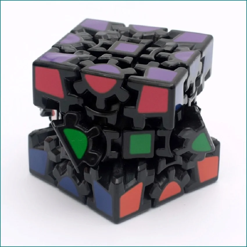 Gear style, магический куб, 3x3x3, OPP упаковка, профессиональный магический куб, скоростная головоломка, куб, развивающие игрушки для детей или взрослых