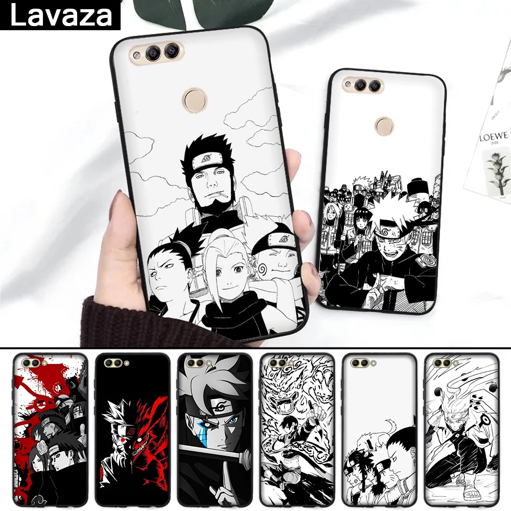 

Lavaza Naruto character anime Silicone Case for Huawei Honor 6A 7A 3GB Pro 7X 8 Lite 8X 8C 9 Note 10