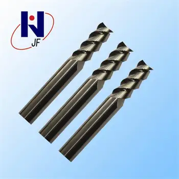 

JF 45HRC for aluminium Shank D5.5*18*D6*50*3T Solid Carbide, 3 Flutes, Aluminium, Metric,Overall Length 50mm, ALN-JF3F
