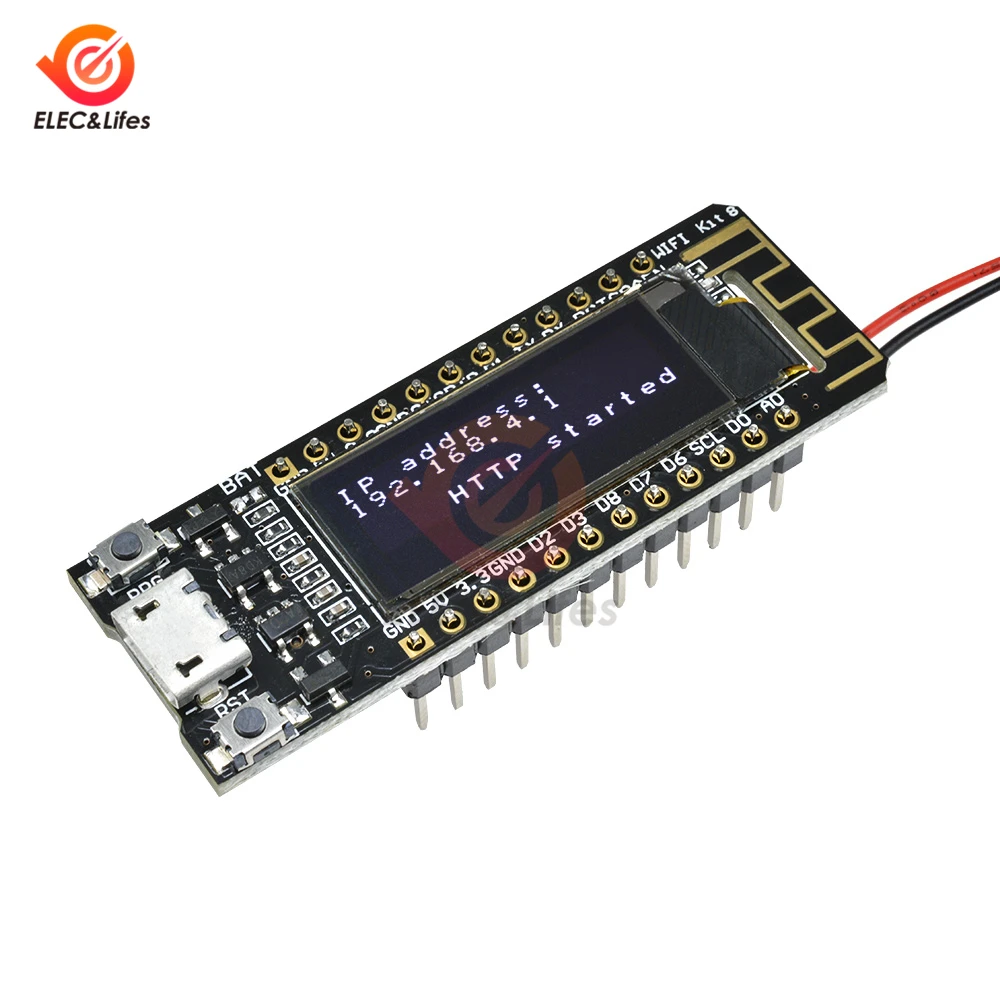 0,91 дюймовый oled-дисплей ESP8266 NodeMcu wifi макетная плата CP2104 32Mb Flash ESP 8266 модуль Интернет вещей печатная плата IOT