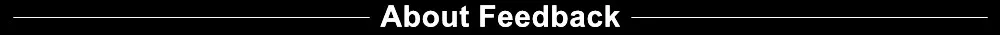 About feedback