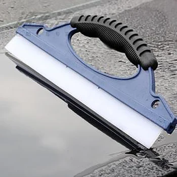 

Auto glass cleaning tool silicone water scraping multi-function word wiper silicone scraper drive water does not hurt the car