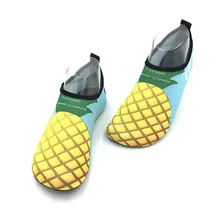 Пляжная Летняя женская обувь для влюбленных на открытом воздухе; мужские туфли с ананасом; походная обувь для ходьбы в воде; быстросохнущие кроссовки