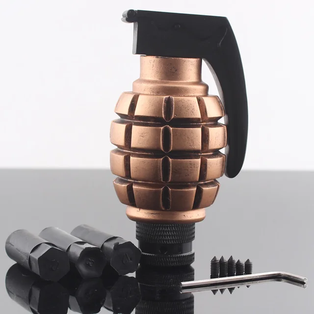 Grenade Shape Car Truck Manual Stick Gear Shift Knob Lever Shifter