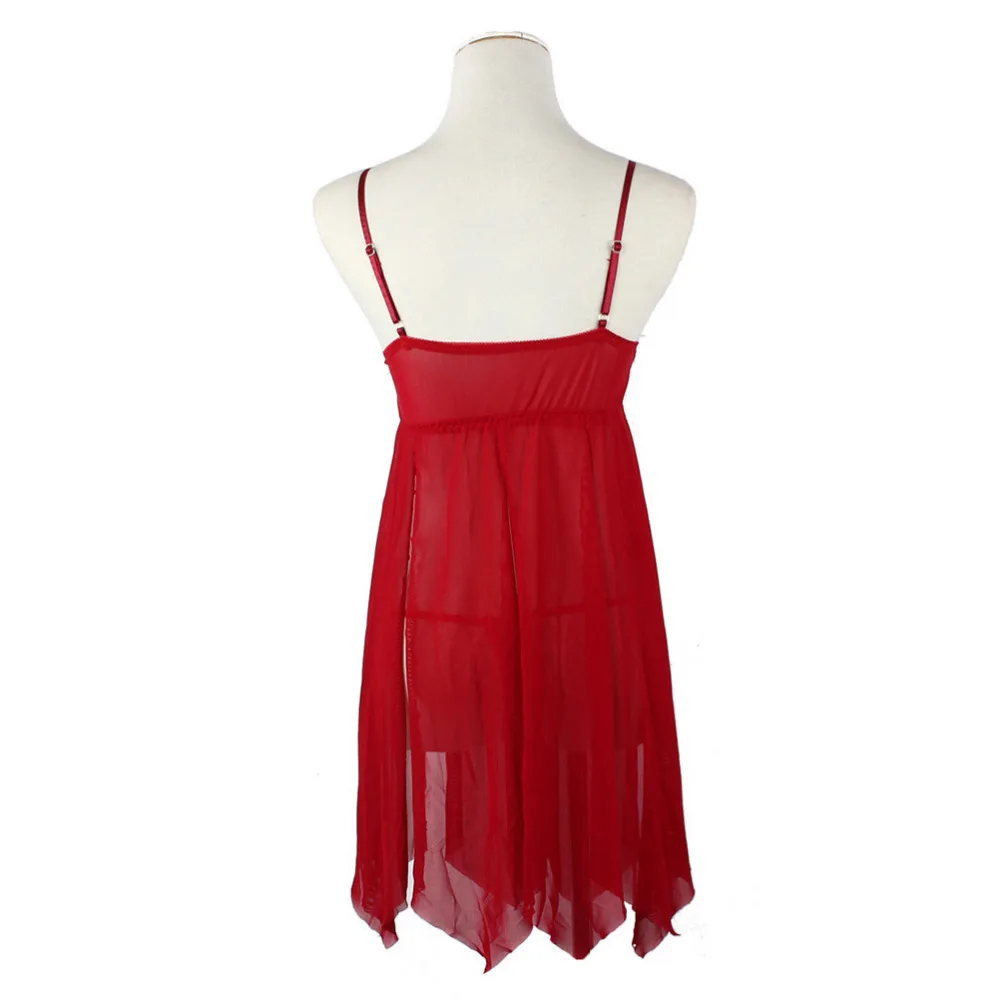 Fashion Sexy Women Lace Transparent G string Perspective gauze Lingerie