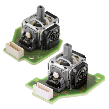 

For Wii U WIIU GamePad Controller 1 Pair Left & Right 3D Analog Stick Joystick PCB Board Repair Parts Replacement