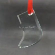 50 шт./партия красивые стеклянные рождественские чулки орнамент для Рождественского украшения