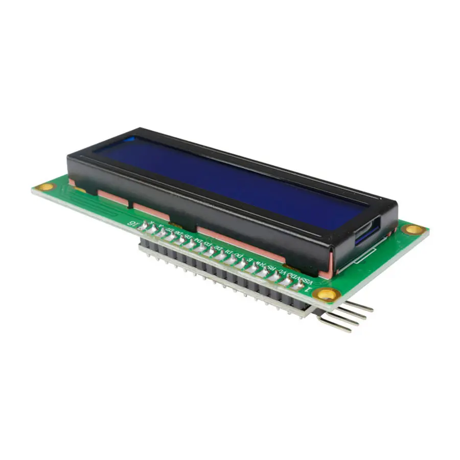 Последовательный интерфейс IIC/I2C/TWI/SPI для синего дисплея 1602 16X2 символьный ЖК