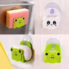 Пластиковые кухонные аксессуары, полка для раковины, двойная присоска, губка, сливная стойка, многофункциональная присоска, картонные стеллажи для хранения# F