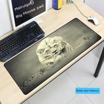 

Mairuige Animal Lion Mouse Pad Large Pad Laptop Mouse Notbook Computer Creative Rubber Mat Gaming Mousepad For LOL CSGO DOTA