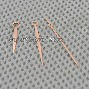 

Rose Gold Watch Men Hand Fit Miyota 8215 8205 821A,Mingzhu DG2813,3804 Movement
