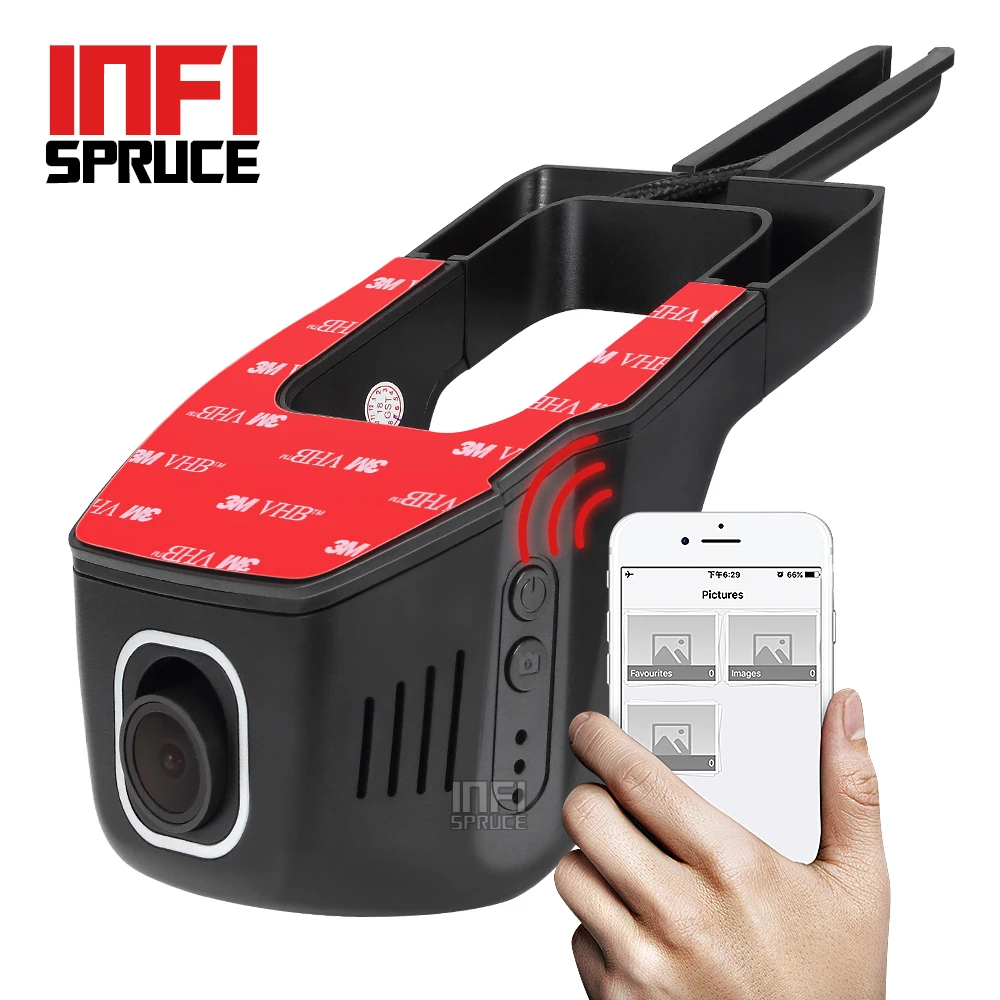 

Car DVR Car Camera mini WiFi DVR 1080P FHD Night Vision Dash Cam 170 Degree Wide Angle hidden APP dvr Digital Video Recorder