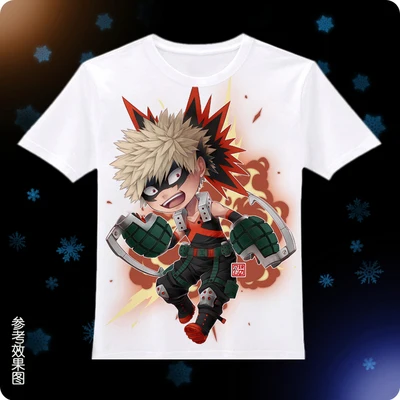 12 Boku no Hero Academy Midoriya izku футболка аниме мой герой Academy Todoroki Shouto косплей футболки повседневные топы wo мужские футболки - Цвет: 12
