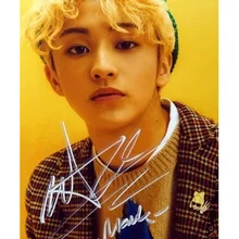 NCT Dream MARK фото с автографом 6 дюймов Коллекция 02