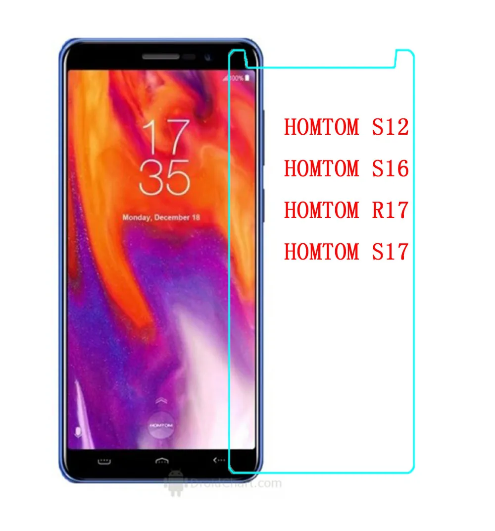 HOMTOM S16 S17 S12 S 16 17 12 закаленное стекло 9H 2.5D Премиум Защитная пленка для мобильного