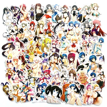 

70/100PCS Sexy Graffiti Anime Funny Sticker for Adult to DIY Suitcase Laptop Bumper Car Snowboard Bicycle Skateboard