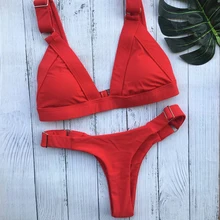 Maillot De Bain à boucle ajustable, Micro Bikini, ensemble deux pièces, Sport, costume De Bain pour les femmes, Sexy, 2020